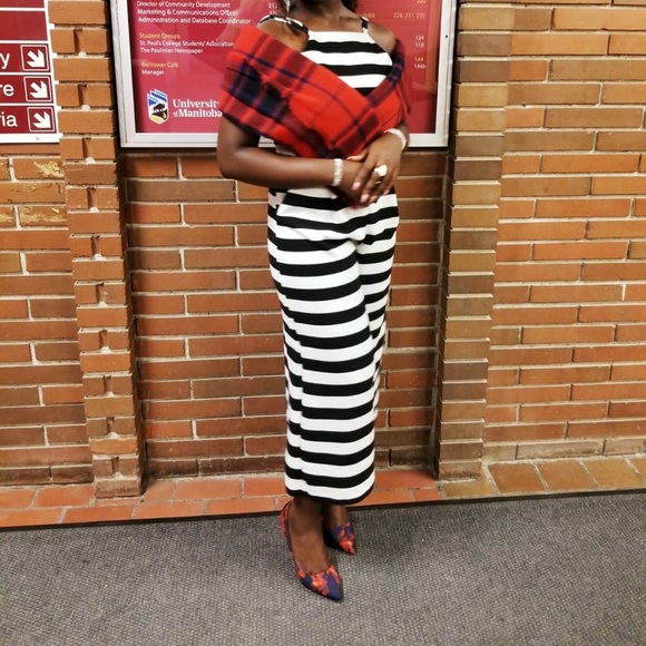 Mustard Seed Pants - ASOS Striped Wedding Guest Jumpsuit